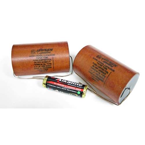 0.47uF 630V Jensen Copper Foil PIO (paper tube) capacitor